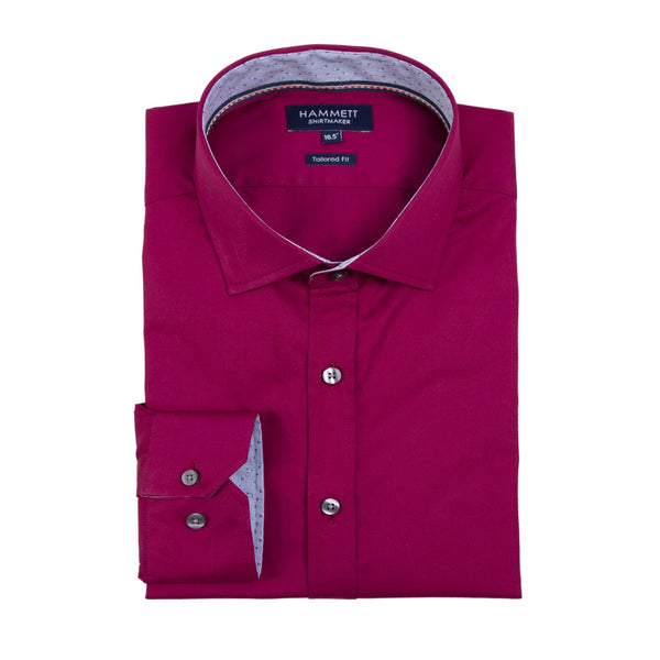 The SEVILLA – Men’s Burgundy Shirt