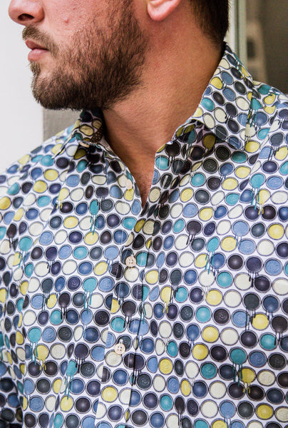 The PARIS – Men’s Paint Pot Print Shirt