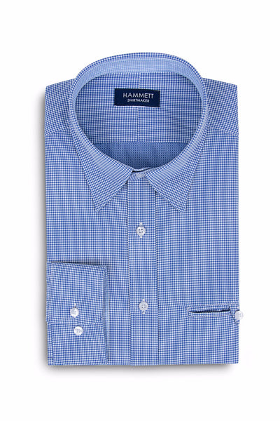 Blue Oval Design Men's Shirt