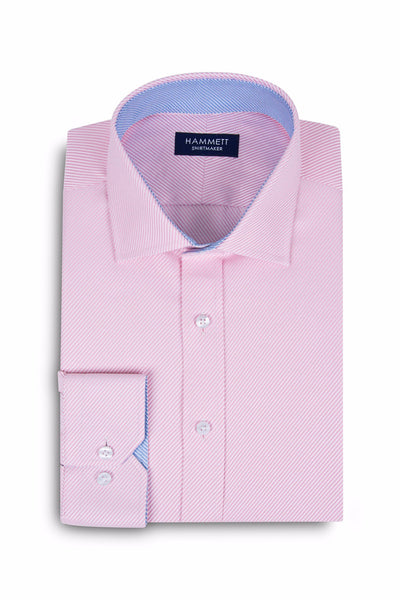 Pink Luxury Twill Formal Men's Shirt