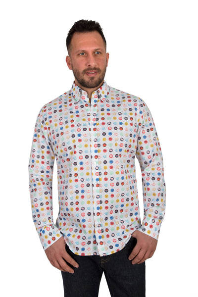 The LAS VEGAS men's print shirt